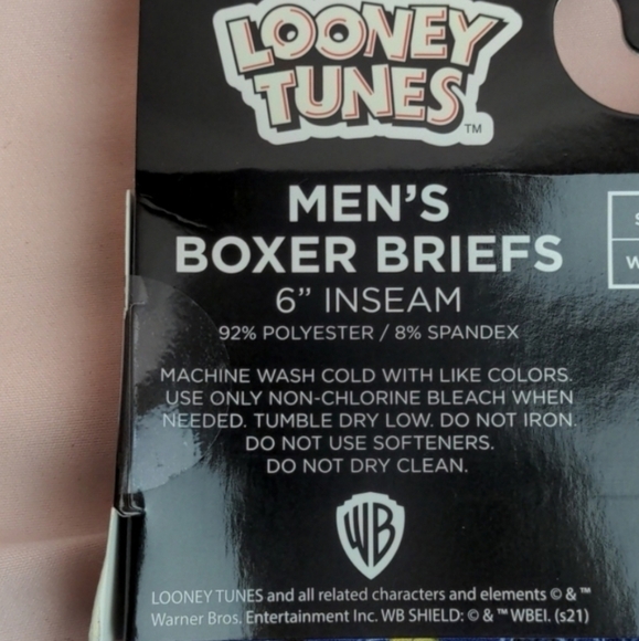 Looney Tunes Marvin the Martian Blue and Green Boxer Briefs size Small - Picture 5 of 6